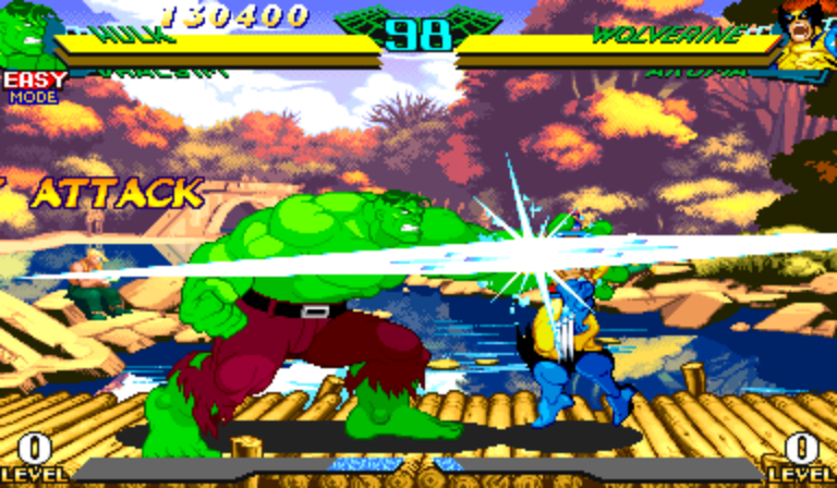 Marvel Super Heroes Vs. Street Fighter (Brazil 970827) Screenthot 2